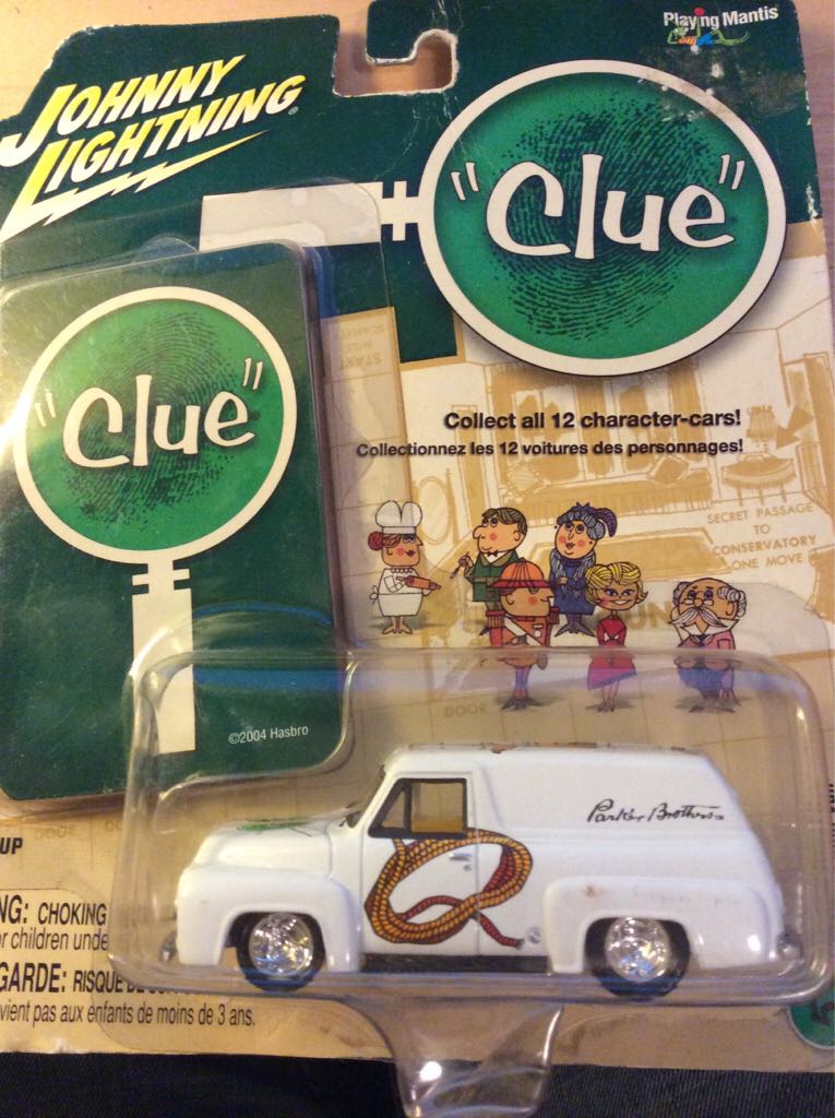 Johnny Lightning - Mrs. White - 1955 Ford Panel Van - 2004 Johnny Lightning - Clue toy car collectible - Main Image 1
