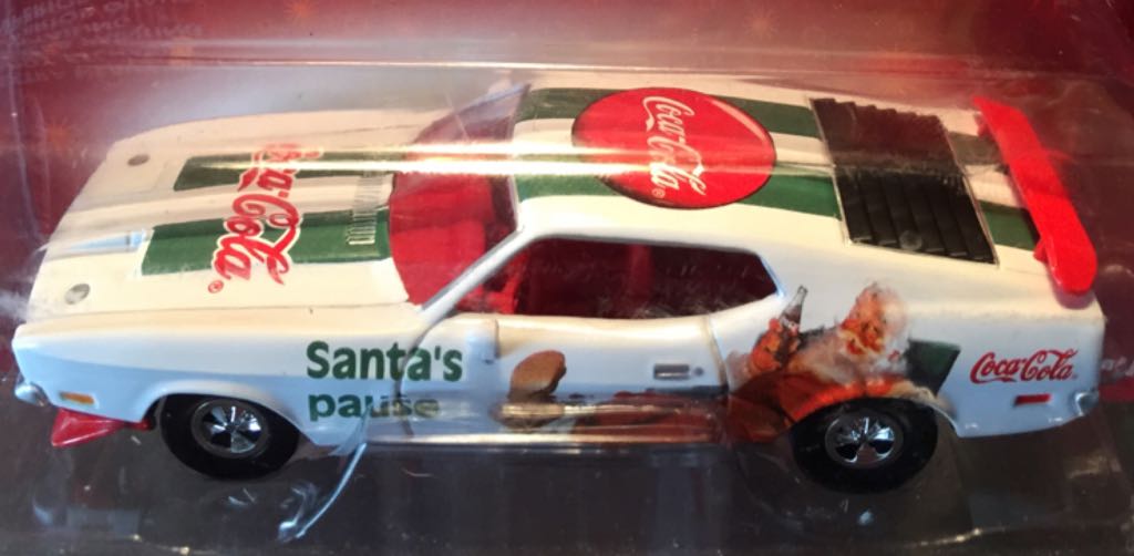 Ford Mustang 1971 - JL Coke Santa & Polar Bears toy car collectible - Main Image 2