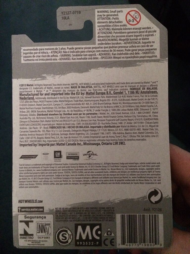 ’70 Dodge Charger R/T - 2014 Fast & Furious toy car collectible - Main Image 2