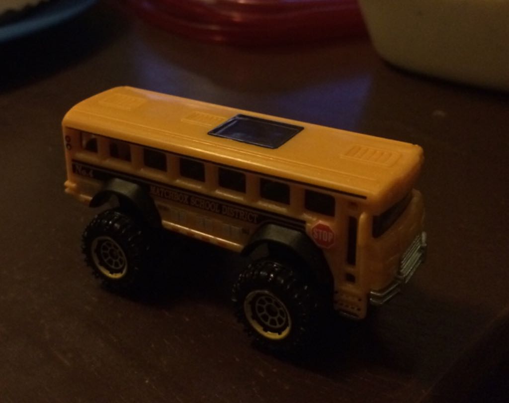 Matchbox School Bus  toy car collectible - Main Image 1