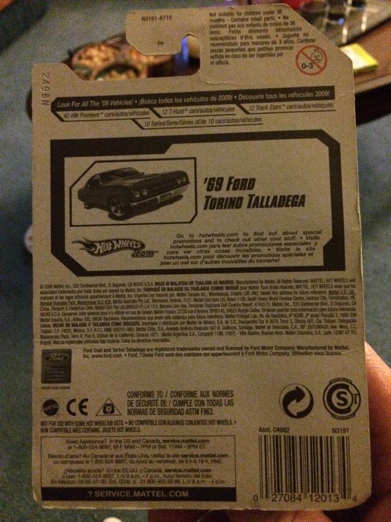 ’98 Ford Torino Talladega - 2008 First Editions toy car collectible - Main Image 2
