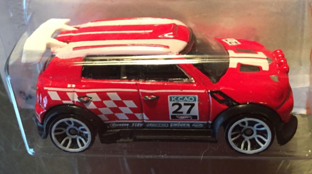 Mini Countryman Rally 2012 - HW Stunt toy car collectible - Main Image 2