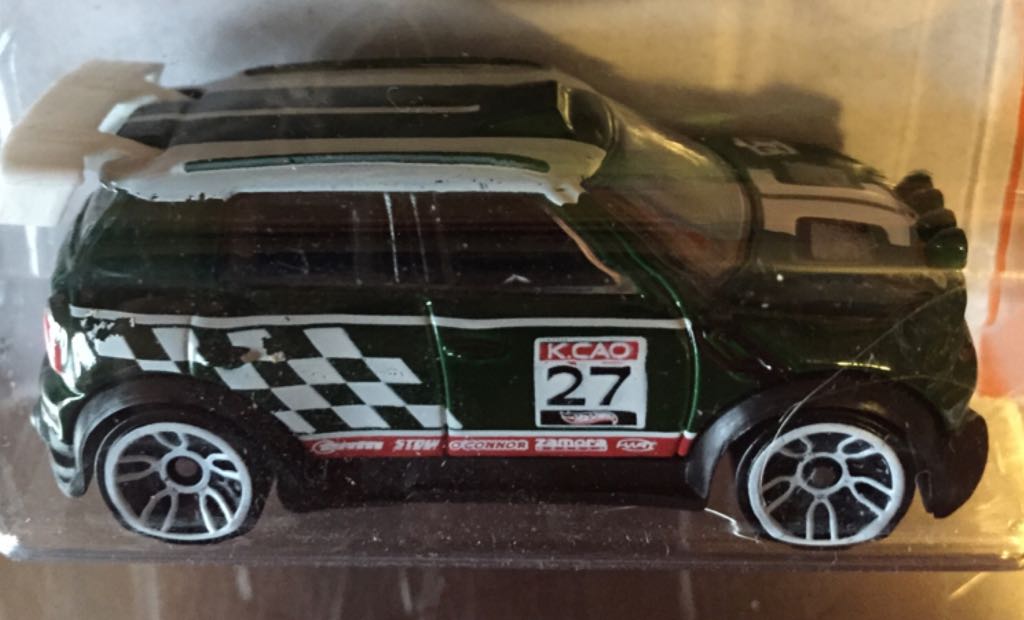 Mini Countryman Rally 2012 - HW Stunt toy car collectible - Main Image 2