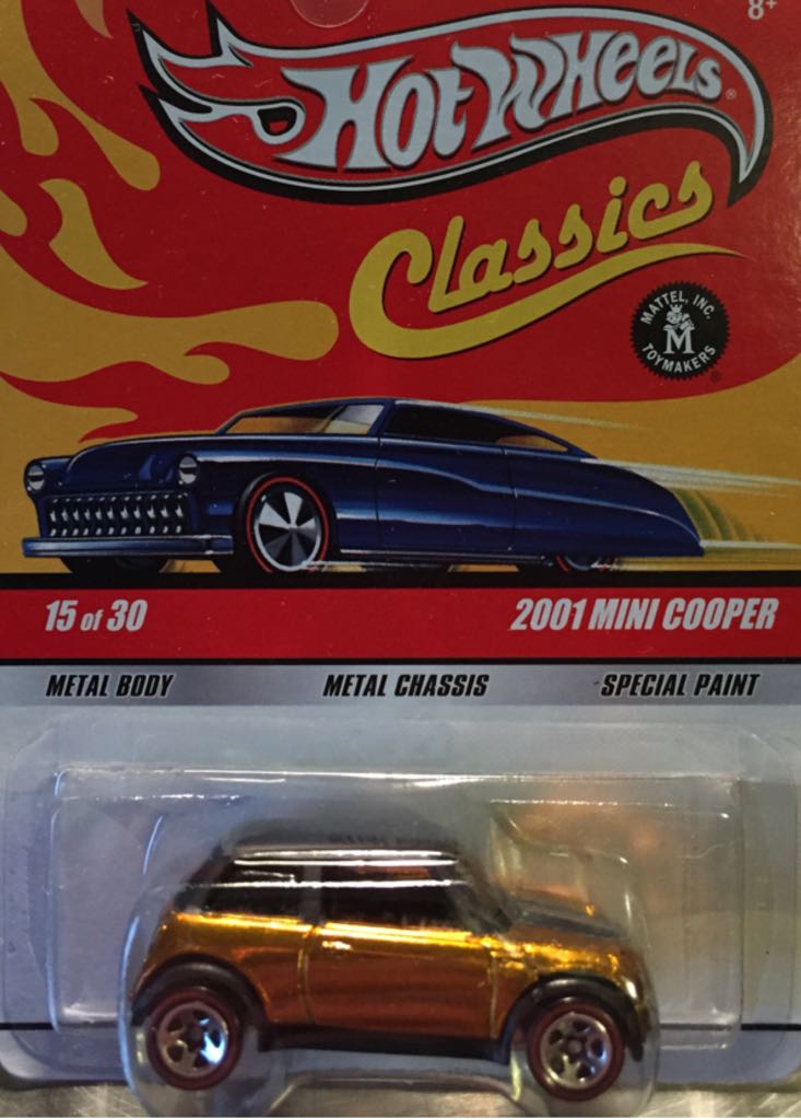 Mini Cooper 2001 - HW Classics toy car collectible - Main Image 1