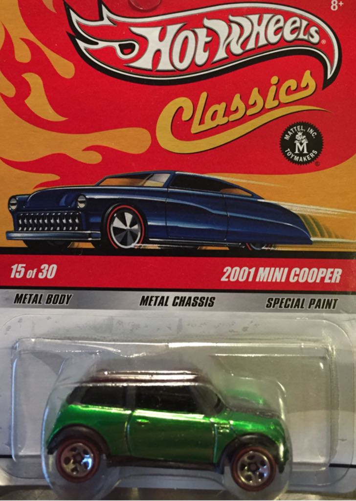 Mini Cooper 2001 - HW Classics toy car collectible - Main Image 1