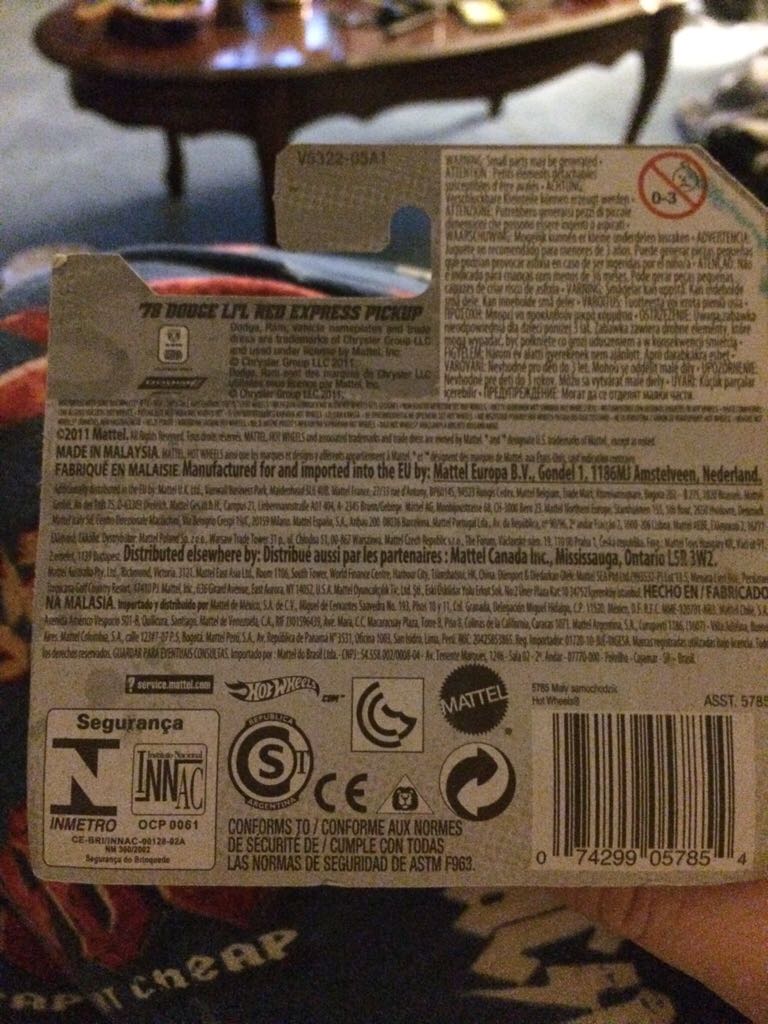 Lil Red Express 1978 Pickup Dodge - 2012 HW Premiere toy car collectible - Main Image 2