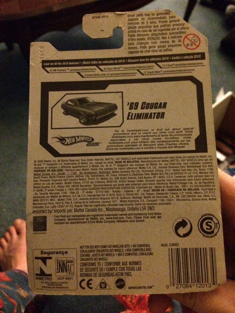 ’69 Cougar Eliminator - 2009 New Models toy car collectible - Main Image 2