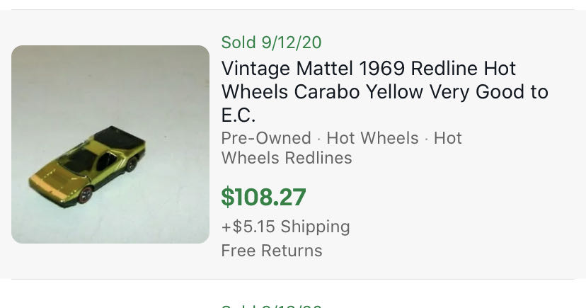 Carabo - Redline toy car collectible - Main Image 3