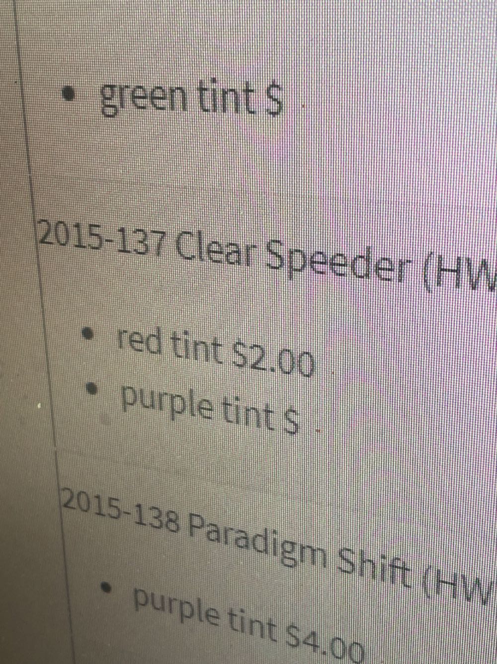 Clear Speeder - 2015 HW Race - X-Raycers toy car collectible - Main Image 3