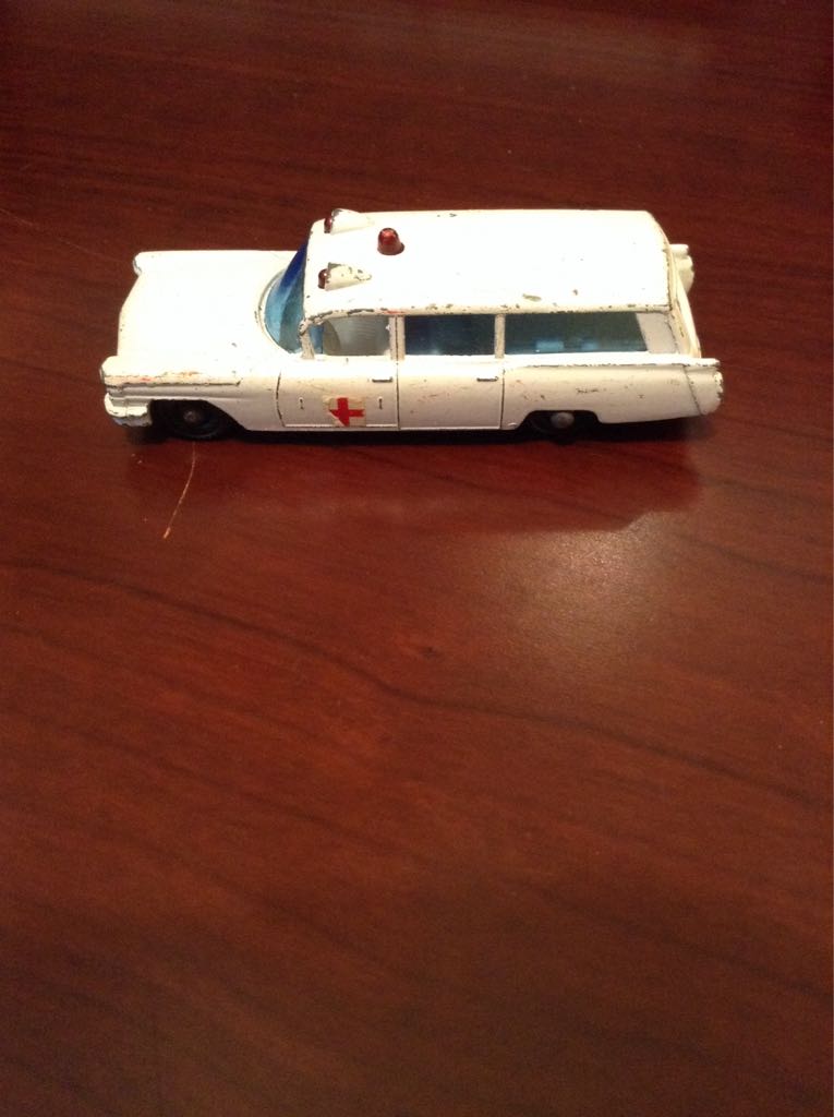 Matchbox S & S Cadillac Ambulance - Lensey toy car collectible - Main Image 1