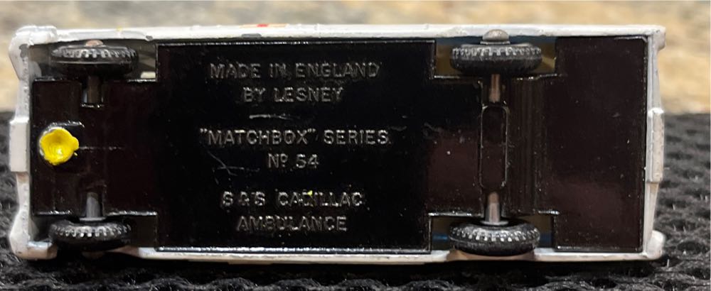 Matchbox S & S Cadillac Ambulance - Lensey toy car collectible - Main Image 3