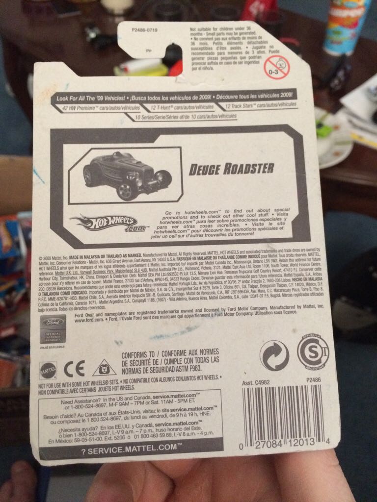 Deuce Roadster - 2009 Modified Rides toy car collectible - Main Image 2