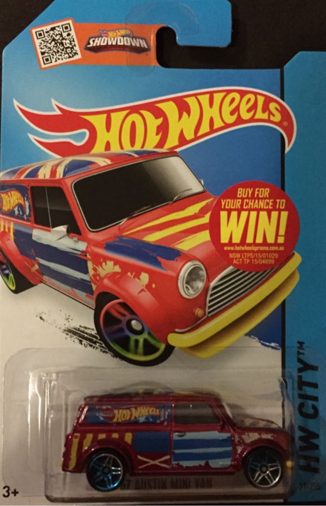 ’67 Austin Mini Van - HW Art Cars toy car collectible - Main Image 2