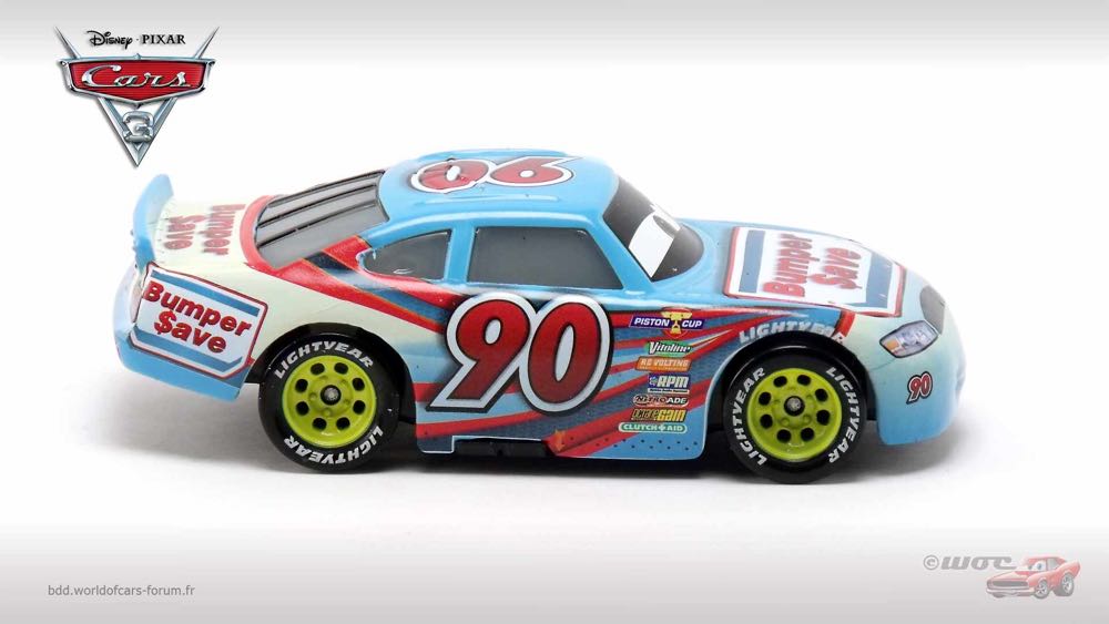 Disney Cars Ponchy Wipeout - Disney Cars toy car collectible - Main Image 3
