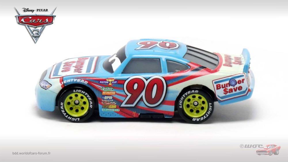 Disney Cars Ponchy Wipeout - Disney Cars toy car collectible - Main Image 4
