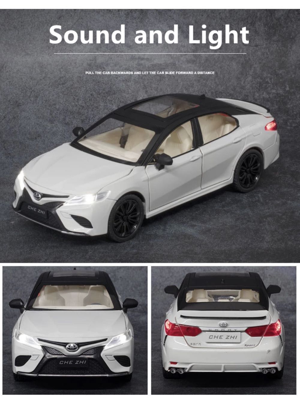 Camry Sport - Pull Back Car toy car collectible - Main Image 3