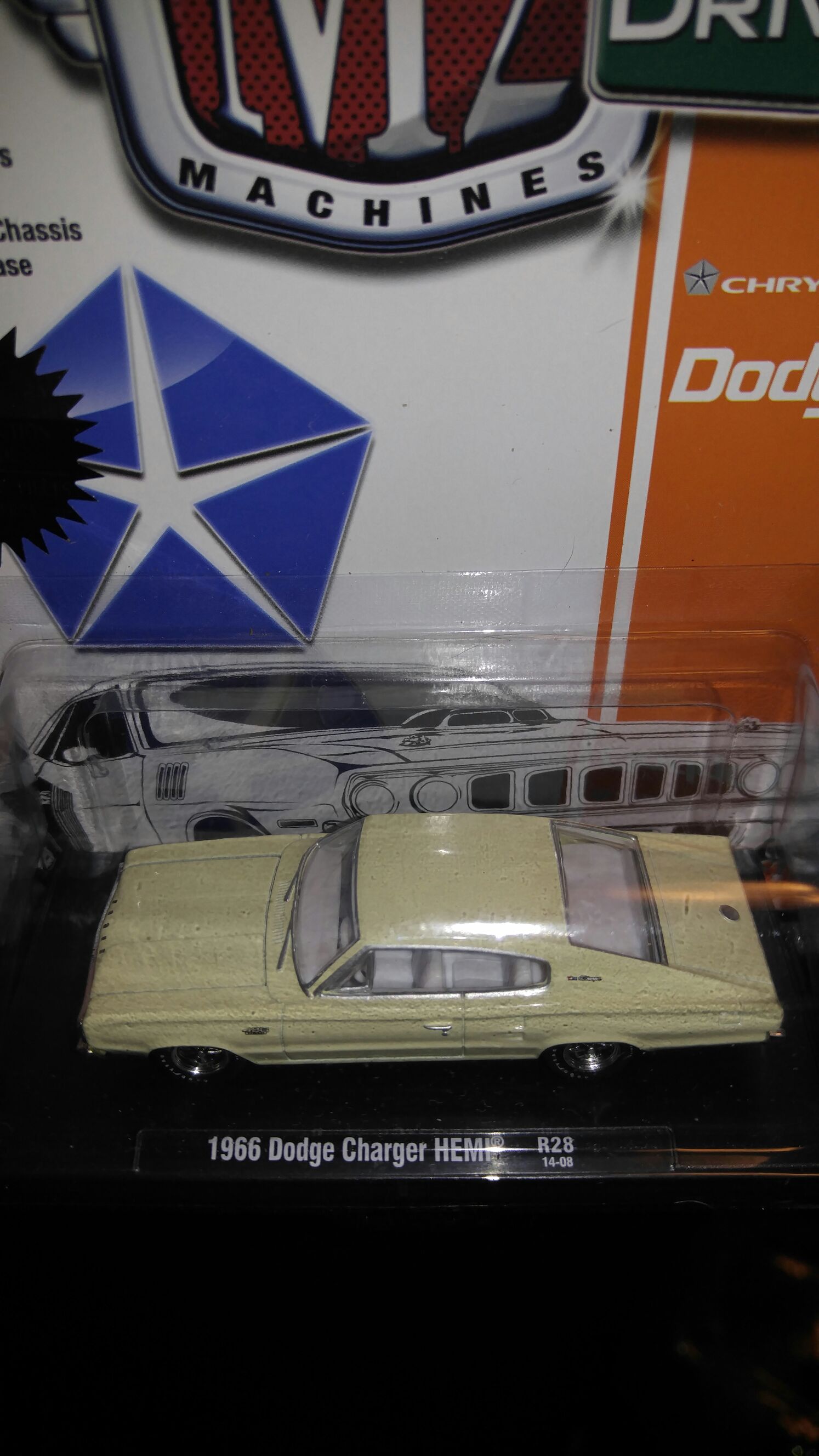 1966 Dodge Charger HEMI - M2 toy car collectible - Main Image 2