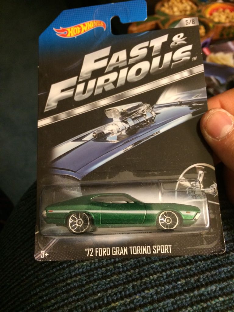 5. ’72 Ford Gran Torino Sport - Fast & Furious (2013) toy car collectible - Main Image 2