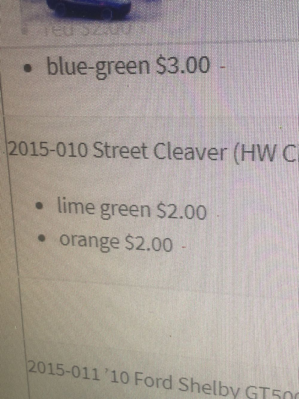 Street Cleaver ‘15 - 2015 HW City - City Works toy car collectible - Main Image 3