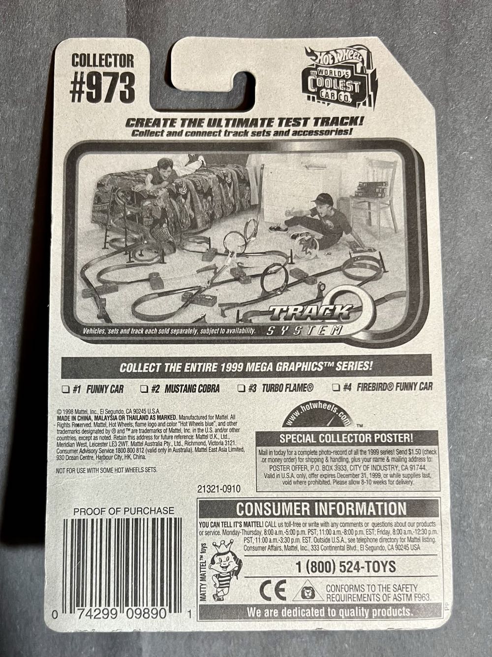 Funny Car - Mega Graphics®️ toy car collectible - Main Image 2