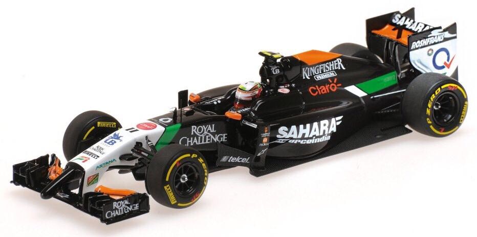 Force India Mercedes VJM07 - Minichamps toy car collectible - Main Image 1