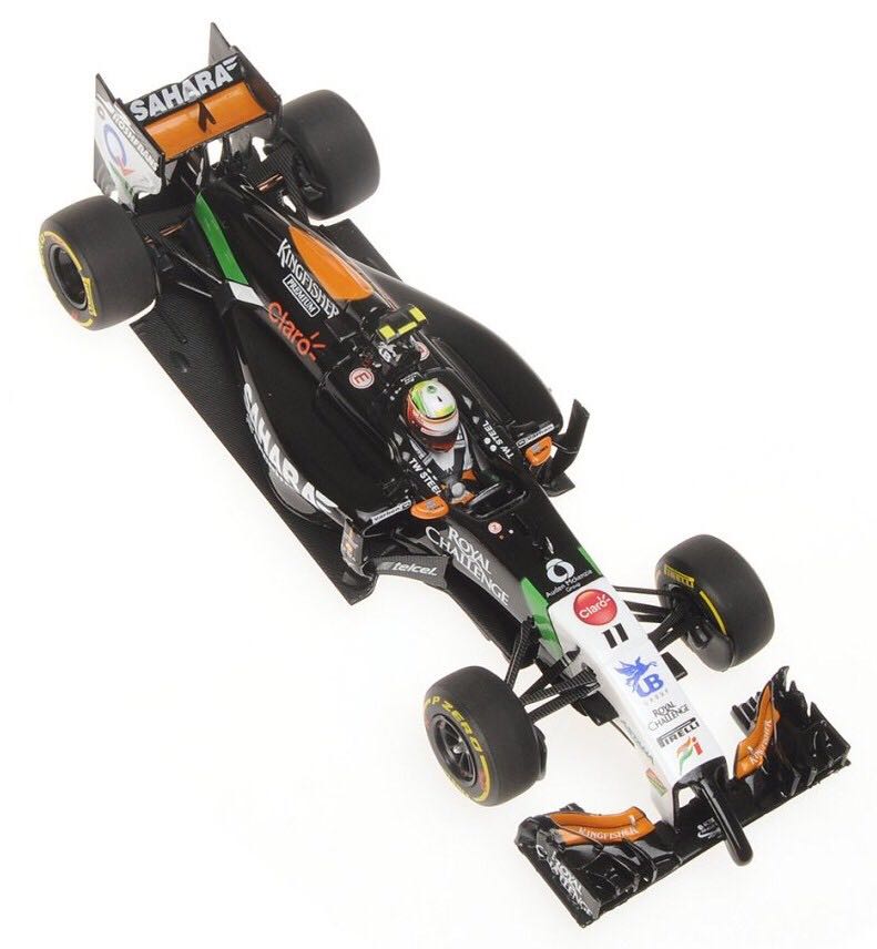 Force India Mercedes VJM07 - Minichamps toy car collectible - Main Image 2
