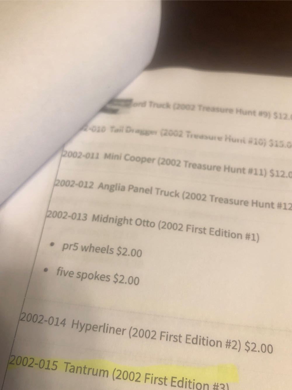 Midnight Otto - 2002 First Editions toy car collectible - Main Image 3