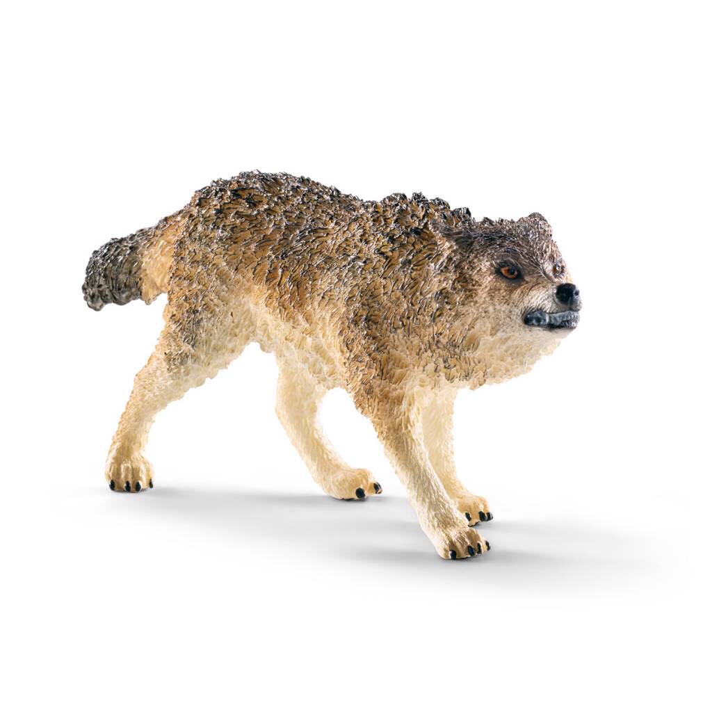 Wolf, Growlng - Schleich 2015 toy car collectible - Main Image 1
