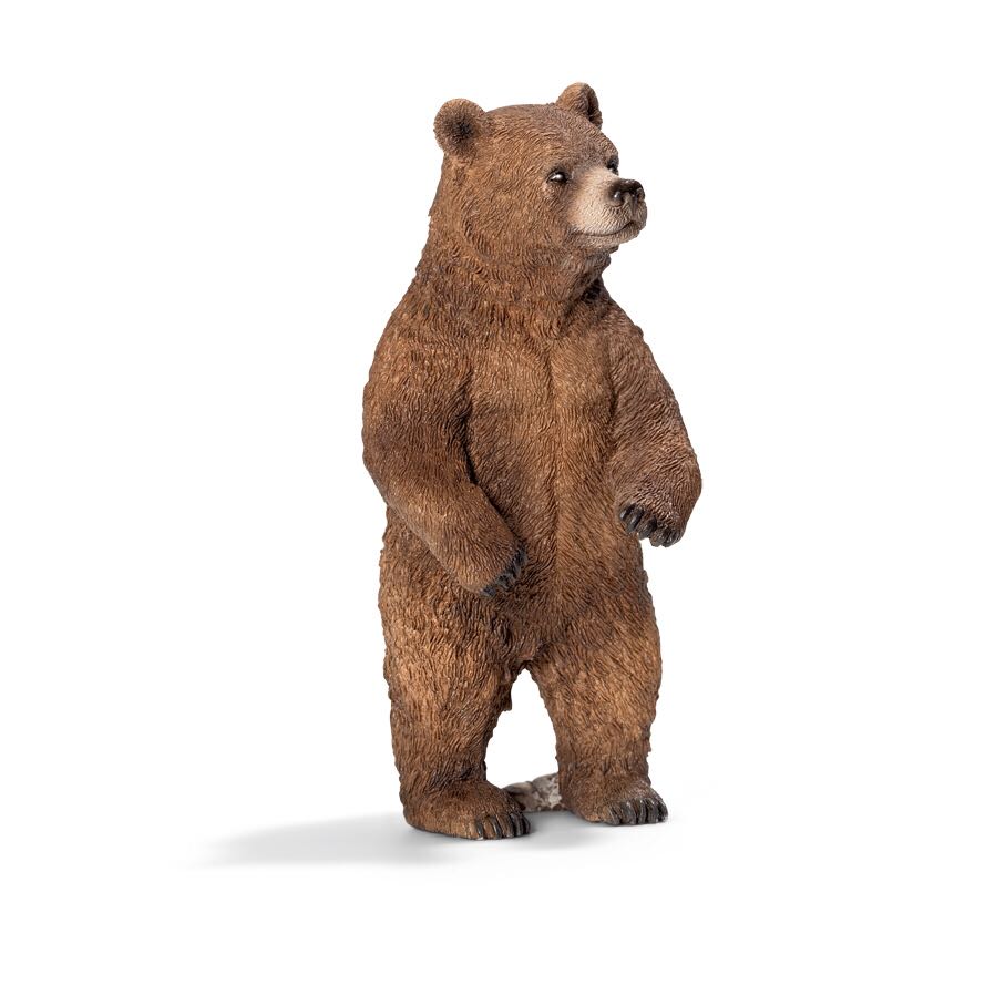 Grizzly Bear Female - Bear toy car collectible - Main Image 1
