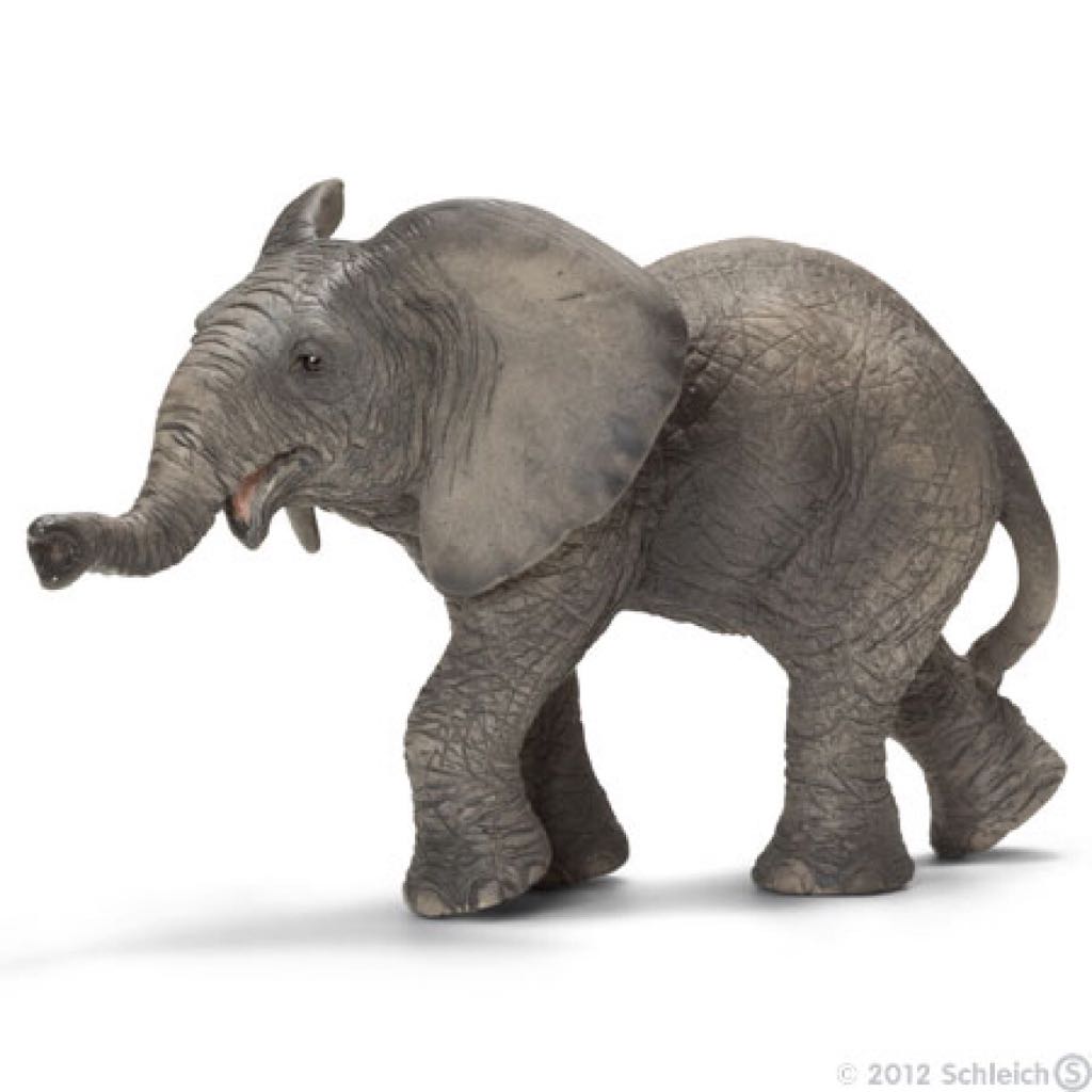African Elephant, Calf - Elephant toy car collectible - Main Image 1