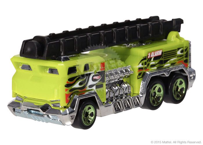 5 Alarm - 2015 - HW City - HW Rescue toy car collectible - Main Image 2
