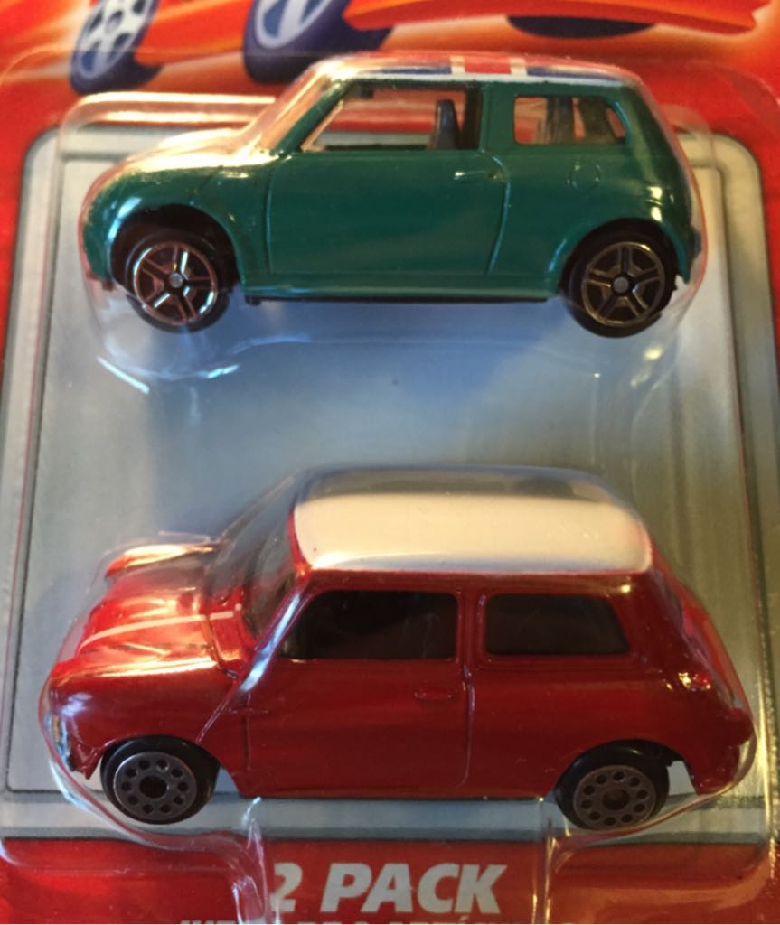 Mini Cooper 2 Pack - Fast Lane toy car collectible - Main Image 2