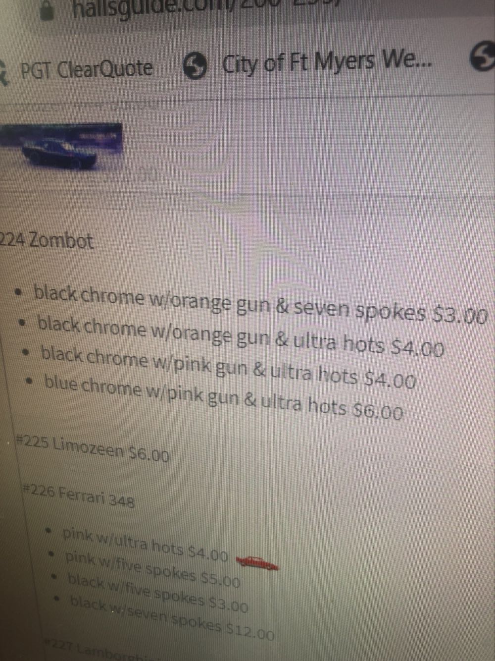 Zombot - 1994 Mainline toy car collectible - Main Image 3