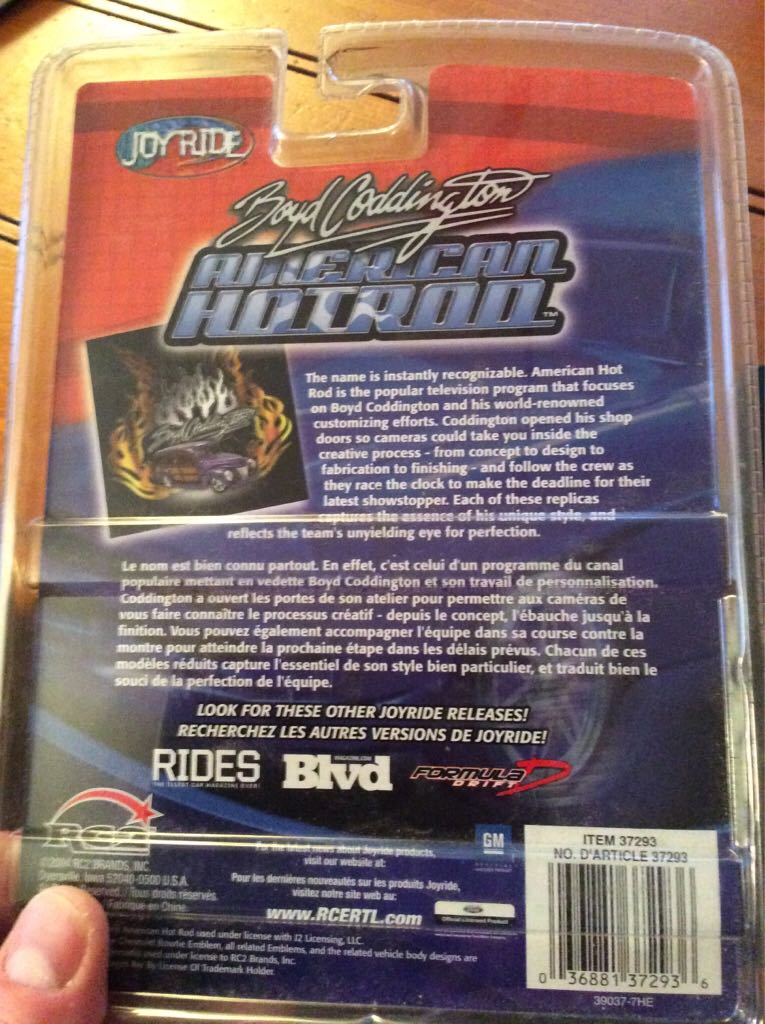 Joy Ride - 1940 Ford Woody - 2004 Boyd Coddington American Hot Rod toy car collectible - Main Image 2