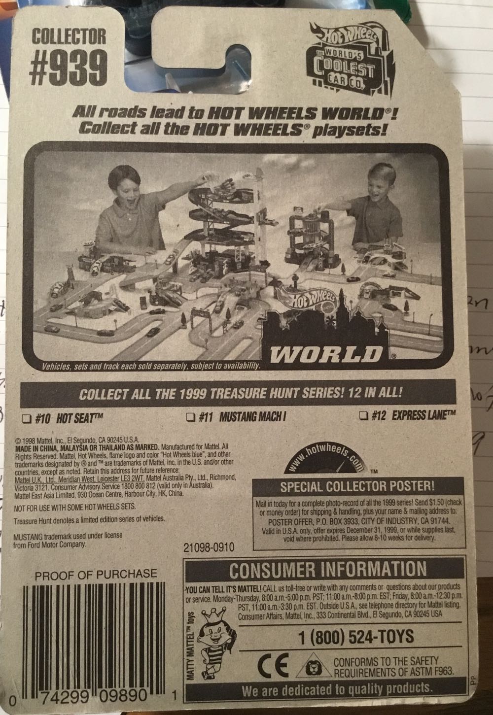 Mustang Mach 1 - Treasure Hunt toy car collectible - Main Image 3