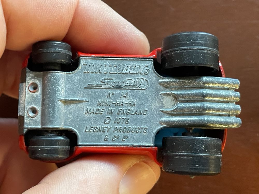 Mini Ha-Ha - Matchbox Superfast toy car collectible - Main Image 4