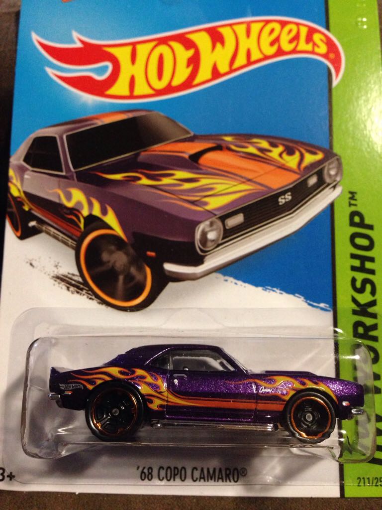 ’68 Copo Camaro - HW Workshop  - Heat Fleet toy car collectible - Main Image 1