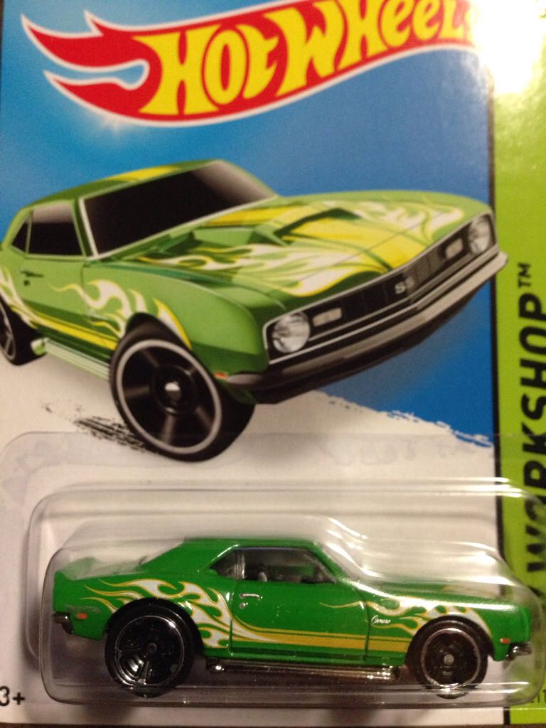 ’68 Copo Camaro - HW Workshop  - Heat Fleet toy car collectible - Main Image 2