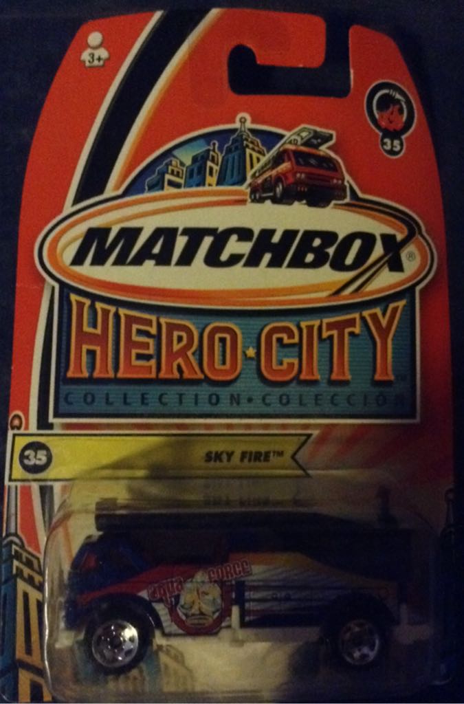 Bucket Fire Truck - Hero City toy car collectible - Main Image 1