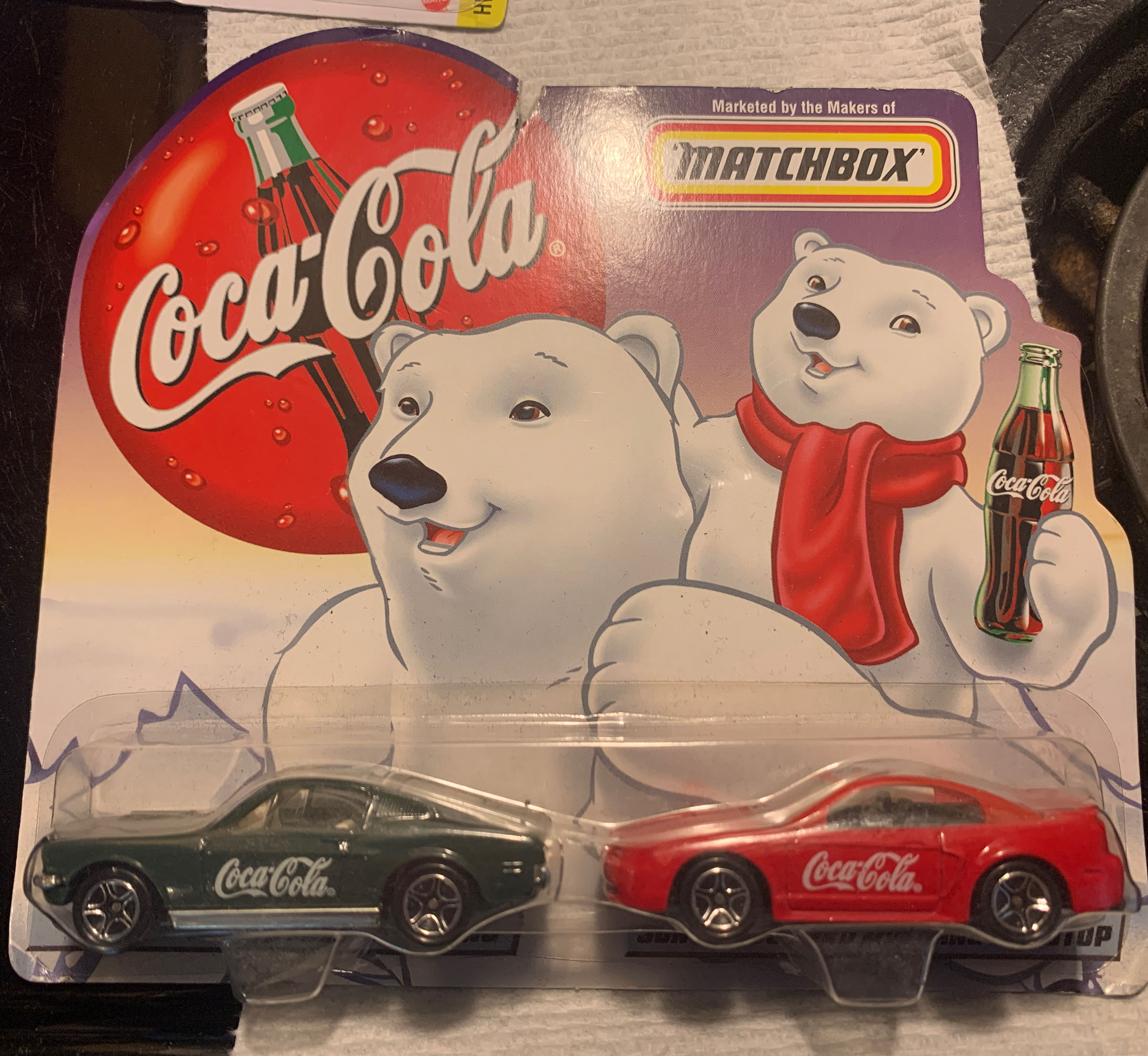 Dad’s 1968 Ford Mustang  - Coca-Cola Father And Son 2 Pack toy car collectible - Main Image 3