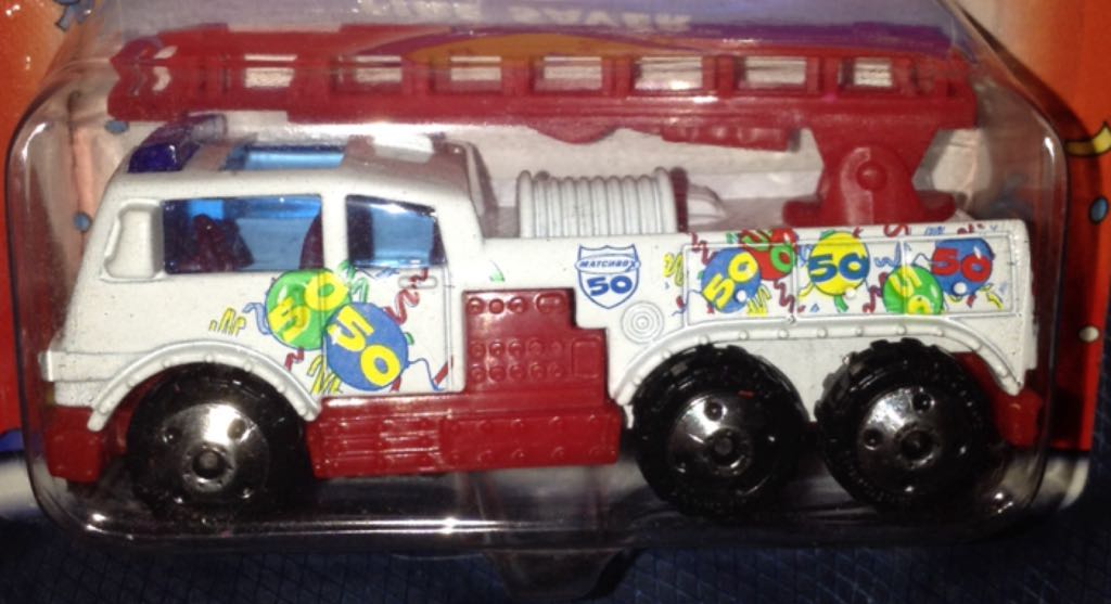 Ladder Truck - 50th Birthday toy car collectible - Main Image 2