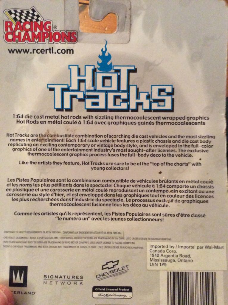 Racing Champions - Matchbox Twenty 1995 - 2001 Racing Champions - Hot Tracks toy car collectible - Main Image 2