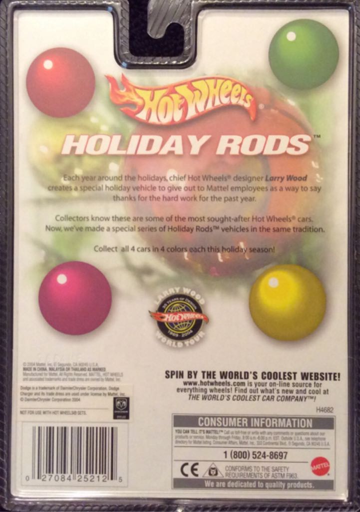2004 Holiday Rods: 1967 Dodge Charger - 2004 Holiday Rods toy car collectible - Main Image 2