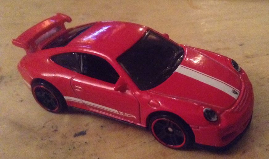 Porsche 911 Gt3 Rs - HW Workshop - 2015 Night Burnerz toy car collectible - Main Image 2
