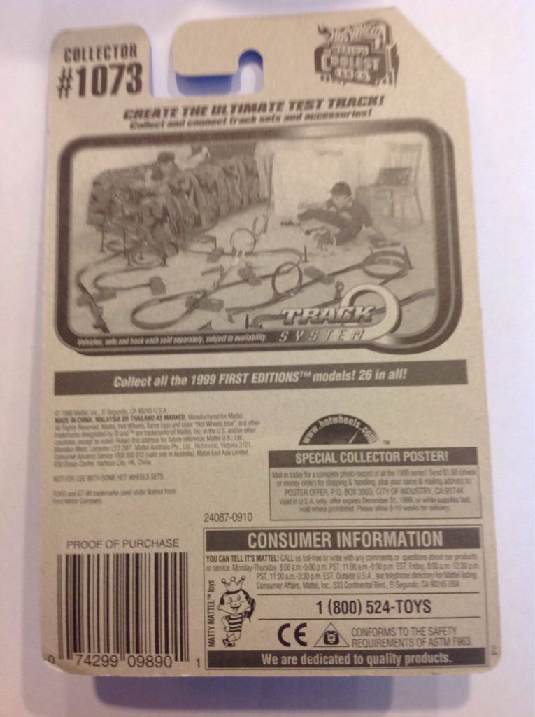 Ford GT-90 - 1999 Hot Wheels toy car collectible - Main Image 2