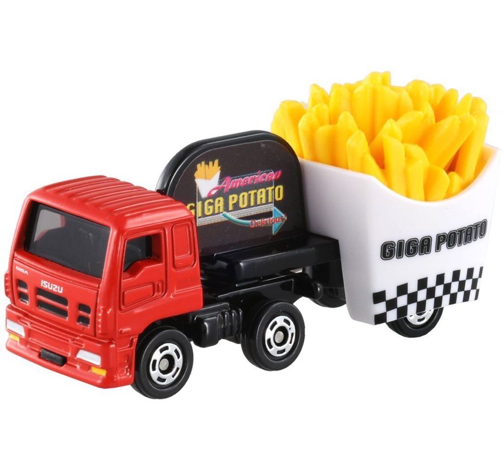 55.2 Isuzu GIGA FRIED POTATO CAR - VIETNAM - Takara Tomy Regular toy car collectible - Main Image 2