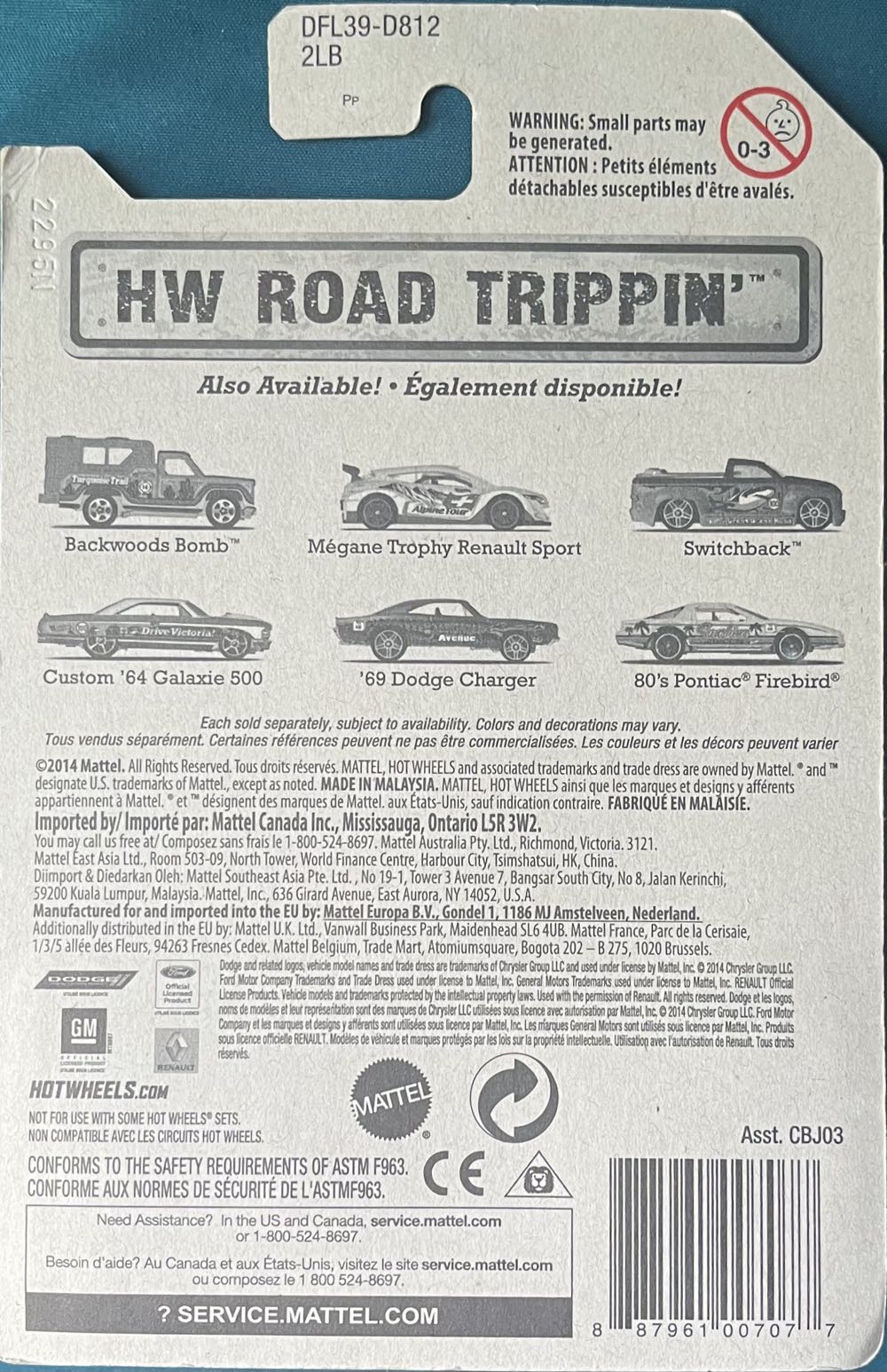 80’s Pontiac Firebird - 2015 - HW Road Trippin toy car collectible - Main Image 2