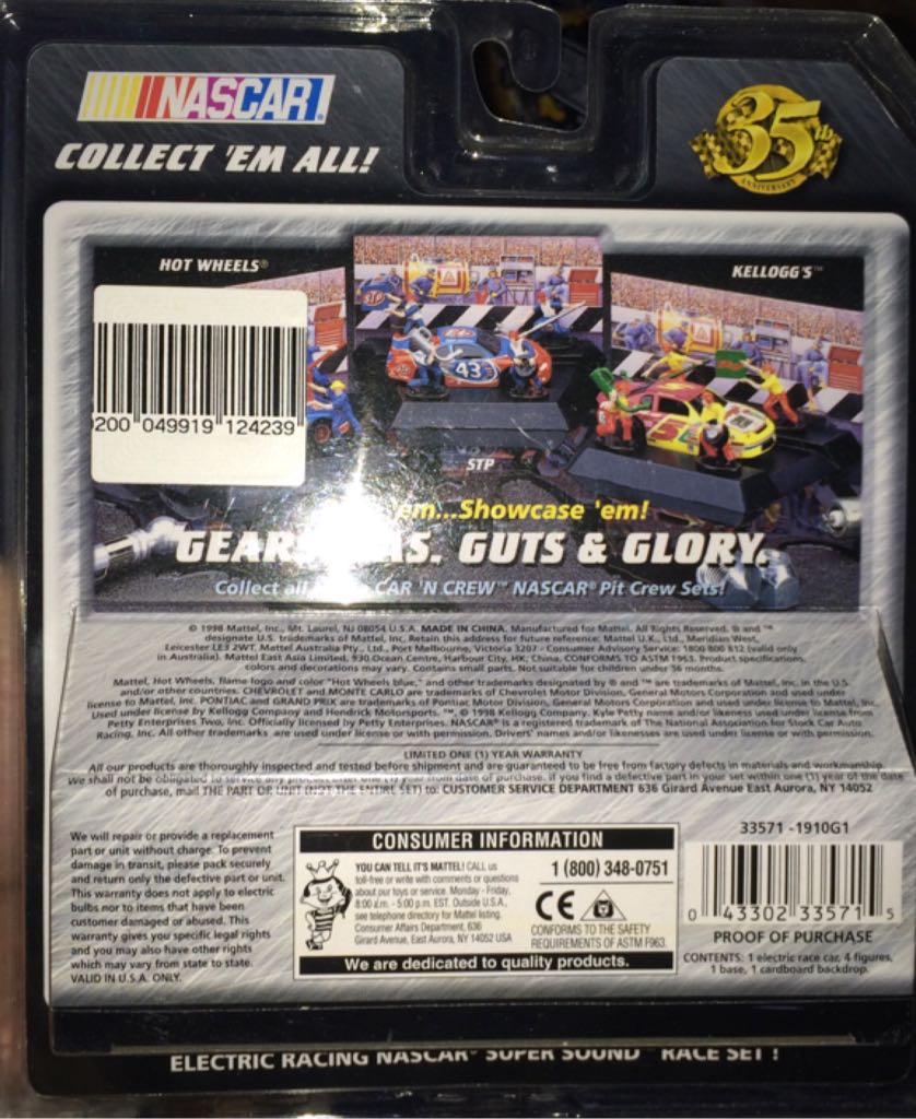 Nascar 5 Kellogg’s - Racing champions The Originals toy car collectible - Main Image 2