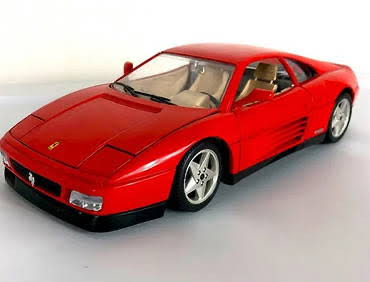 Ferrari 348 TB - Bburago toy car collectible - Main Image 3