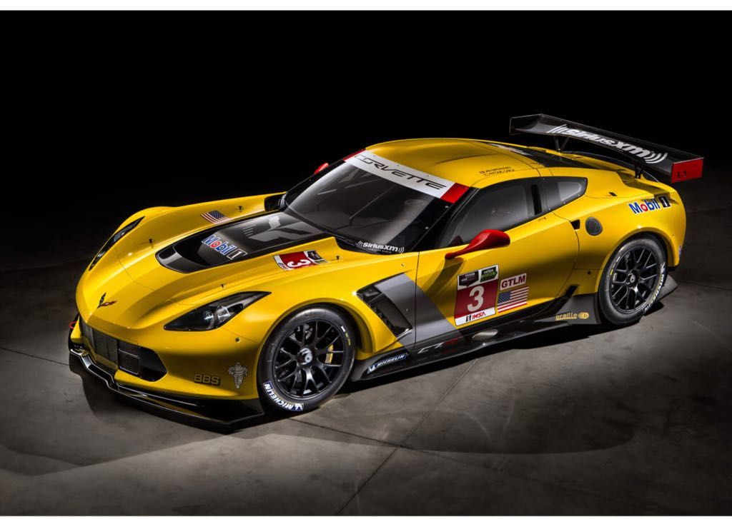 Loose CORVETTE C7.R - HW Race toy car collectible - Main Image 2